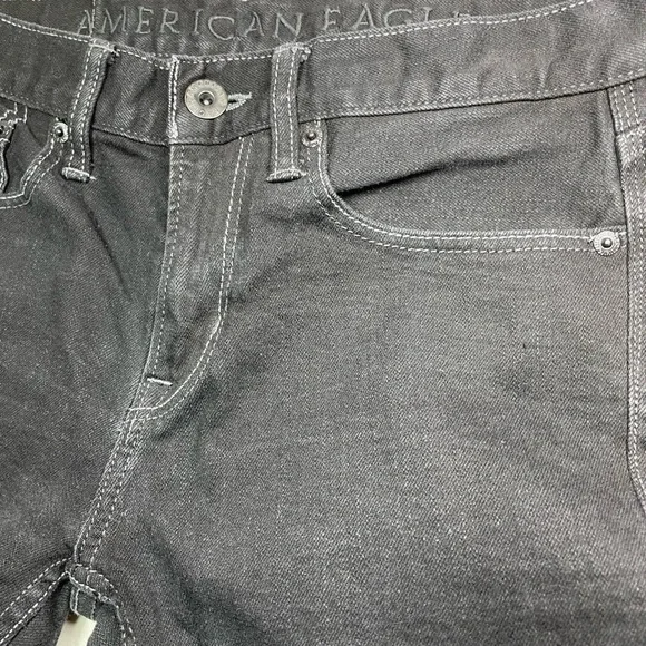 American Eagle Men’s Black Skinny Jeans | 28x32 - Picture 4 of 11